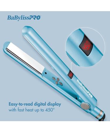BaBylissPRO Nano Titanium Digital Straightening Iron 1 in - Transform Your Style with the Best Innovation Today! - Buy Online on SooperMarket.com