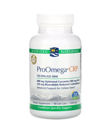 Nordic Naturals ProOmega CRP 1250 mg 90 Soft Gels