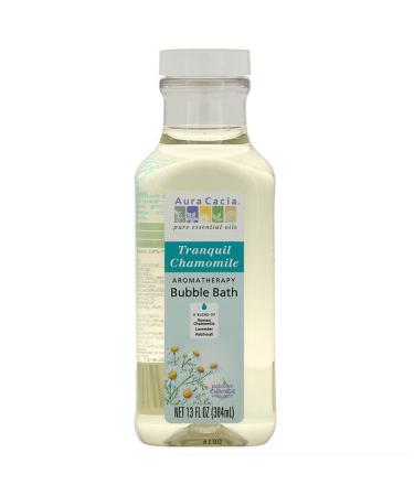 Aura Cacia Aromatherapy Bubble Bath Tranquil Chamomile 13 fl oz (384 ml)
