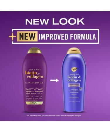 OGX Thick & Full + Biotin & Collagen Conditioner 25.4 oz - Transform Your Style with the Best Innovation Today! - Buy Online on SooperMarket.com
