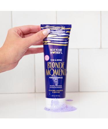 Discover Not Your Mother's Blonde Moment Tone & Repair Purple Shampoo 8.0 oz - Elevate Your Style Instantly! - Buy Online on SooperMarket.com