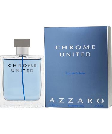 CHROME UNITED by Azzaro - EDT SPRAY 3.4 OZ - MEN