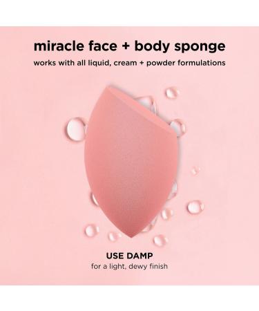 Real Techniques Miracle Face + Body Makeup Blending Sponge 1 ct - Transform Your Style with the Best Innovation Today! - Buy Online on SooperMarket.com