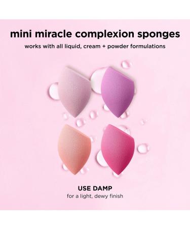 Real Techniques Mini Miracle Complexion Sponge 4-Pack 4 ct - Transform Your Style with the Best Innovation Today! - Buy Online on SooperMarket.com