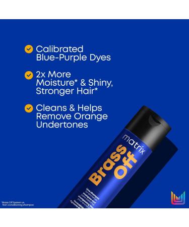 Discover Matrix Brass Off Blue Shampoo for Brunettes 33.8 oz - Elevate Your Style Instantly! - Buy Online on SooperMarket.com