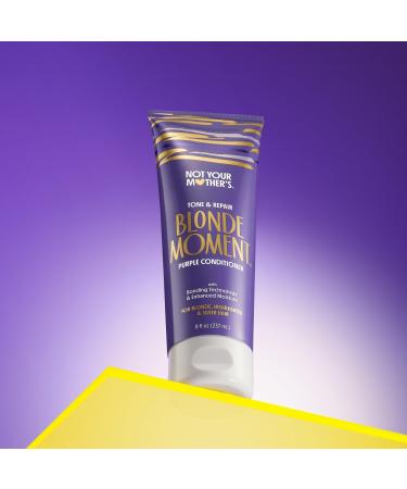 Discover Not Your Mother's Blonde Moment Tone & Repair Purple Conditioner 8.0 oz - Elevate Your Style Instantly! - Buy Online on SooperMarket.com