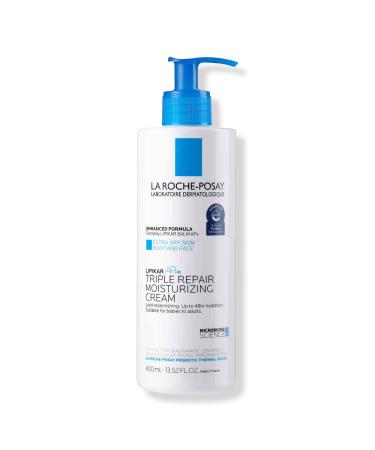 La Roche-Posay Lipikar AP+M Triple Repair Body Moisturizing Cream for Dry Skin 13.5 oz