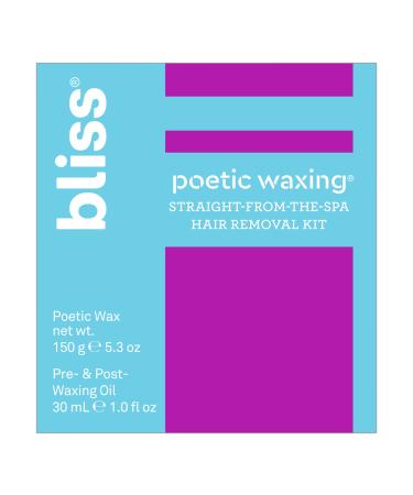Discover Bliss Poetic Waxing Straight-From-The-Spa Hair Removal Kit 5.3 oz - Elevate Your Style Instantly! - Buy Online on SooperMarket.com