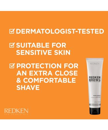 Redken Brews Shave Cream 5.0 oz - Transform Your Style with the Best Innovation Today! - Buy Online on SooperMarket.com