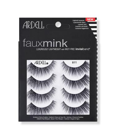 Ardell Lash Faux Mink #811 4 PAIR MultiPACK