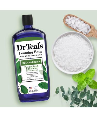 Dr Teal's Eucalyptus and Spearmint Foaming Bath 34 oz - Discover Premium Quality Shop now! - Buy Online on SooperMarket.com