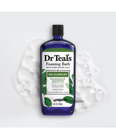 Dr Teal's Eucalyptus and Spearmint Foaming Bath 34 oz - Discover Premium Quality Shop now! - Buy Online on SooperMarket.com