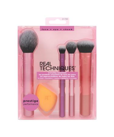Real Techniques Everyday Essentials Makeup Brush & Sponge Set - Discover Premium Quality Shop now! - Buy Online on SooperMarket.com