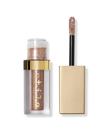 Stila Deluxe Mini Glitter & Glow Liquid Eyeshadow Kitten Karma (champagne w/ silver and copper sparkle)