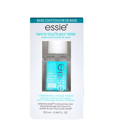 Essie Here To Stay Base Coat Long Lasting Nail Polish 0.46 oz - Transform Your Style with the Best Innovation Today! - Buy Online on SooperMarket.com