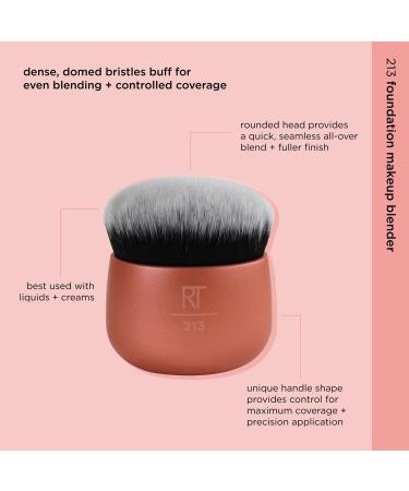 Real Techniques Kabuki Oval Foundation Makeup Blender 1 ct - Transform Your Style with the Best Innovation Today! - Buy Online on SooperMarket.com