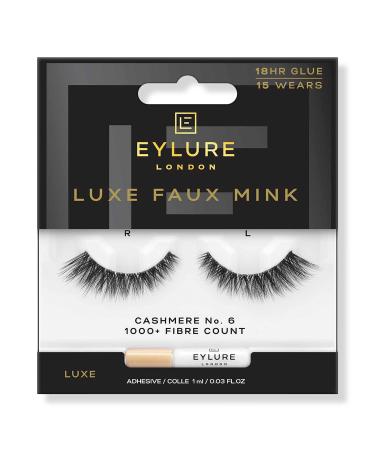 Eylure Luxe Cashmere Eyelashes, No. 6
