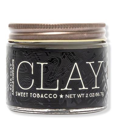 18.21 Man Made Sweet Tobacco Medium Hold, No Shine Hair Styling Clay 2.0 oz
