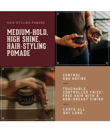 Discover 18.21 Man Made Sweet Tobacco Medium Hold, High Shine Hair Styling Pomade 2.0 oz - Elevate Your Style Instantly! - Buy Online on SooperMarket.com