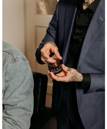 Discover 18.21 Man Made Sweet Tobacco Medium Hold, High Shine Hair Styling Pomade 2.0 oz - Elevate Your Style Instantly! - Buy Online on SooperMarket.com