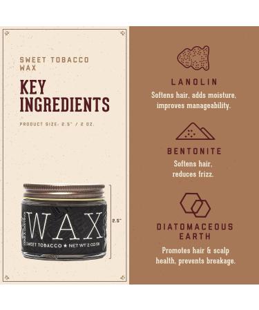 Discover 18.21 Man Made Sweet Tobacco High Hold, Low Shine, Hair Styling Wax 2.0 oz - Elevate Your Style Instantly! - Buy Online on SooperMarket.com