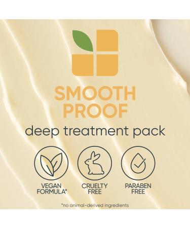 Biolage Smooth Proof Deep Treatment Pack Multi Use Hair Mask 3.4 oz - Transform Your Style with the Best Innovation Today! - Buy Online on SooperMarket.com