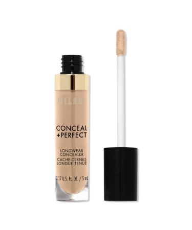 Milani Conceal + Perfect Longwear Concealer Medium Beige 0.17 oz