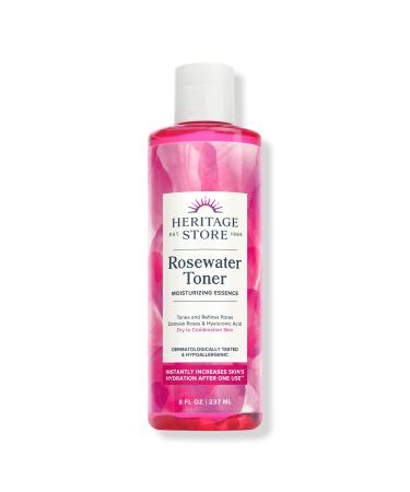 Heritage Store Rosewater Facial Toner 8.0 oz