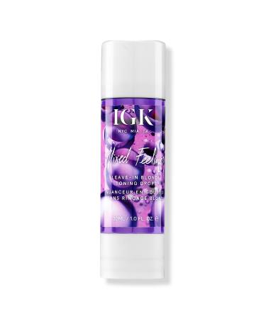 IGK Mixed Feelings Leave-In Blonde Toning Drops 1.0 oz