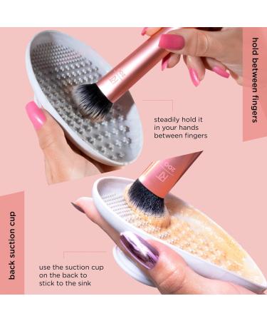 Discover Real Techniques Handheld Textured Makeup Brush Cleansing Palette 1 ct - Elevate Your Style Instantly! - Buy Online on SooperMarket.com