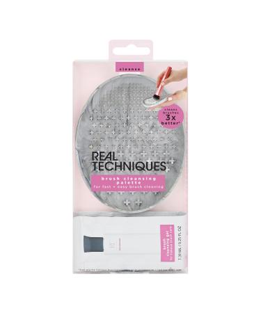 Discover Real Techniques Handheld Textured Makeup Brush Cleansing Palette 1 ct - Elevate Your Style Instantly! - Buy Online on SooperMarket.com
