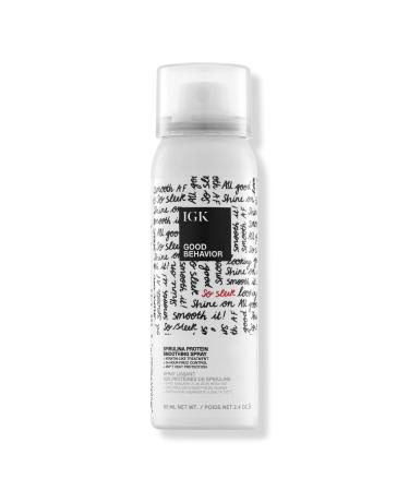 IGK Travel Size Good Behavior Spirulina Protein Smoothing Spray 2.4 oz