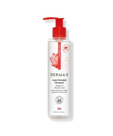 DERMA E Anti-Wrinkle Cleanser with Retinol 6.0 oz