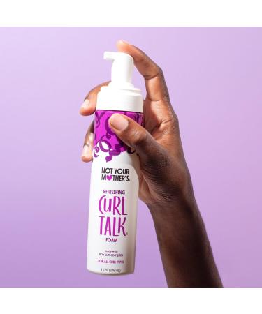 Discover Not Your Mother's Curl Talk Refreshing Curl Foam 8.0 oz - Elevate Your Style Instantly! - Buy Online on SooperMarket.com