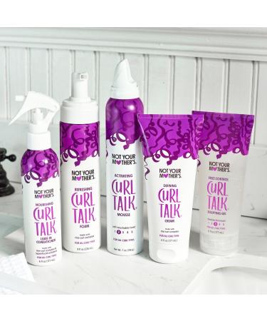 Discover Not Your Mother's Curl Talk Refreshing Curl Foam 8.0 oz - Elevate Your Style Instantly! - Buy Online on SooperMarket.com