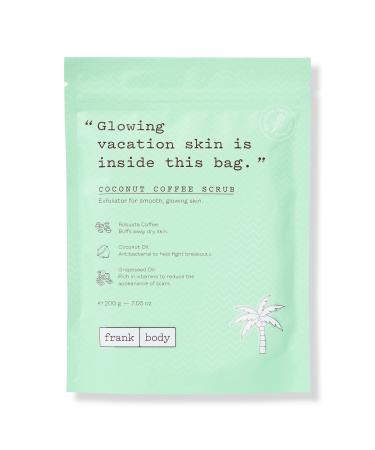 frank body Coconut Coffee Scrub 7.0 oz