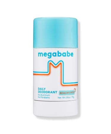 megababe Beachy Pits Daily Deodorant 2.6 oz