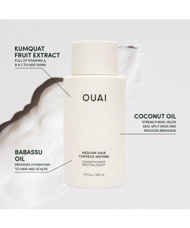 Discover OUAI Medium Hair Conditioner 10.0 oz - Elevate Your Style Instantly! - Buy Online on SooperMarket.com