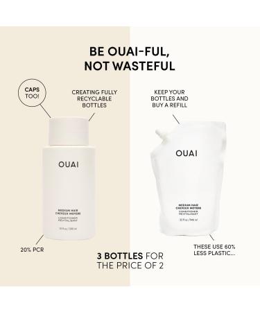 Discover OUAI Medium Hair Conditioner 10.0 oz - Elevate Your Style Instantly! - Buy Online on SooperMarket.com