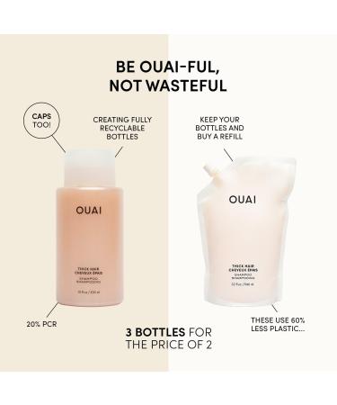 Discover OUAI Thick Hair Shampoo 10.0 oz - Elevate Your Style Instantly! - Buy Online on SooperMarket.com