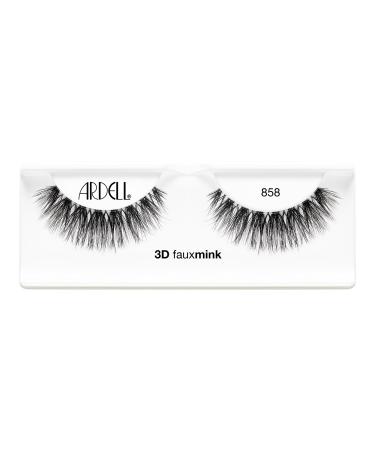 Discover Ardell 3D Faux Mink #858, Multi-dimensional False Eyelash with Invisiband - Elevate Your Style Instantly! - Buy Online on SooperMarket.com