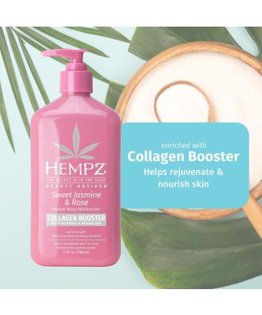 Hempz Sweet Jasmine & Rose Smoothing Herbal Body Moisturizer Sweet Jasmine & Rose (17.0 oz) - Discover Premium Quality Shop now! - Buy Online on SooperMarket.com