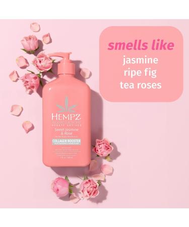 Hempz Sweet Jasmine & Rose Smoothing Herbal Body Moisturizer Sweet Jasmine & Rose (17.0 oz) - Discover Premium Quality Shop now! - Buy Online on SooperMarket.com