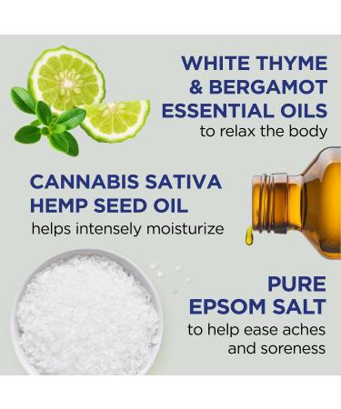 Dr Teal's Cannabis Sativa Hemp Seed Oil Pure Epsom Salt 48.0 oz - Transform Your Style with the Best Innovation Today! - Buy Online on SooperMarket.com