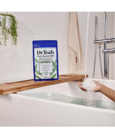 Dr Teal's Cannabis Sativa Hemp Seed Oil Pure Epsom Salt 48.0 oz - Transform Your Style with the Best Innovation Today! - Buy Online on SooperMarket.com