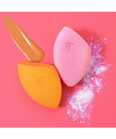 Discover Real Techniques Iconic Blend + Set Makeup Sponge Duo 2 ct - Elevate Your Style Instantly! - Buy Online on SooperMarket.com