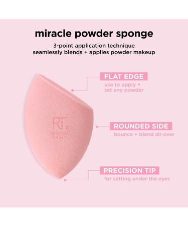 Discover Real Techniques Iconic Blend + Set Makeup Sponge Duo 2 ct - Elevate Your Style Instantly! - Buy Online on SooperMarket.com