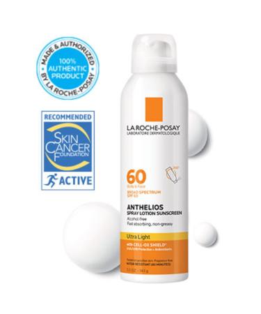 Discover La Roche-Posay Anthelios Ultra Light Sunscreen Lotion Spray SPF 60 5.0 oz - Elevate Your Style Instantly! - Buy Online on SooperMarket.com