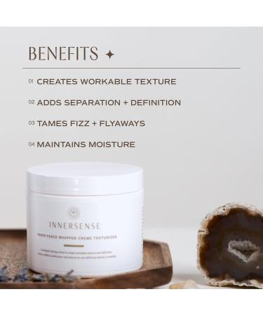 Innersense Organic Beauty Inner Peace Whipped Creme Texturizer Orange Blossom - Transform Your Style with the Best Innovation Today! - Buy Online on SooperMarket.com