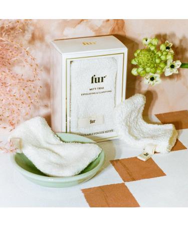 Fur Exfoliating & Clarifying Mitt Trio 3 ct - Discover Premium Quality Shop now! - Buy Online on SooperMarket.com